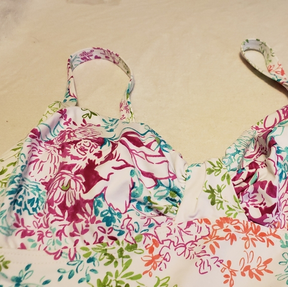 Land's End Tankini Top Size 4 NWOT - Picture 3 of 8